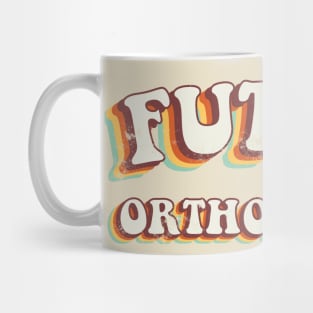 Future Orthodontist - Groovy Retro 70s Style Mug